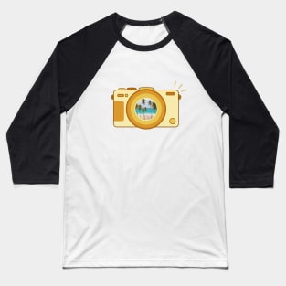 Beach View Photography Baseball T-Shirt